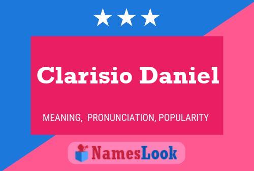 Pôster do nome Clarisio Daniel