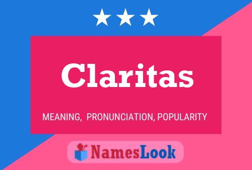 Pôster do nome Claritas