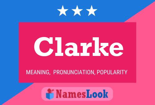 Pôster do nome Clarke