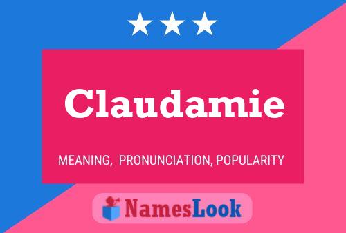 Pôster do nome Claudamie