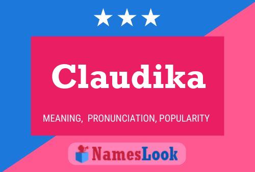 Pôster do nome Claudika