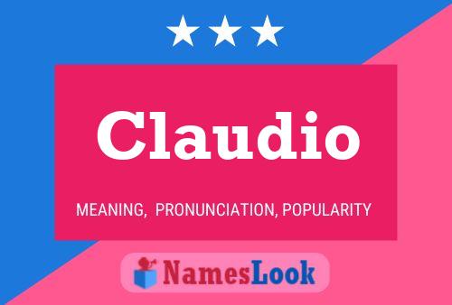 Pôster do nome Claudio