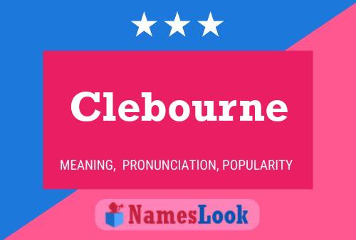 Pôster do nome Clebourne