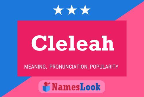 Pôster do nome Cleleah