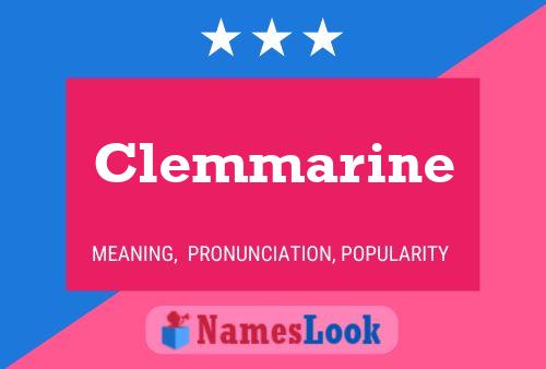 Pôster do nome Clemmarine