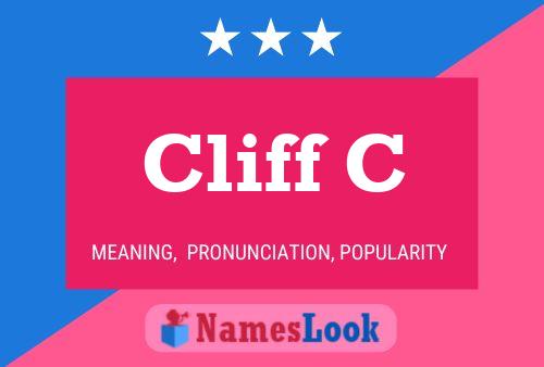 Pôster do nome Cliff C