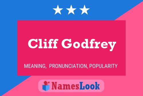 Pôster do nome Cliff Godfrey