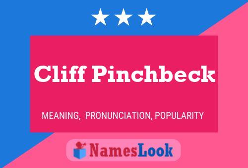 Pôster do nome Cliff Pinchbeck