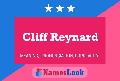 Pôster do nome Cliff Reynard