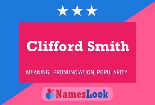 Pôster do nome Clifford Smith