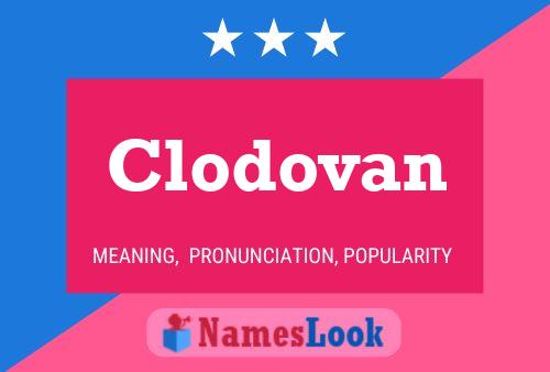 Pôster do nome Clodovan