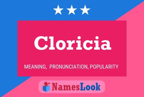 Pôster do nome Cloricia