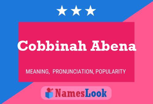 Pôster do nome Cobbinah Abena