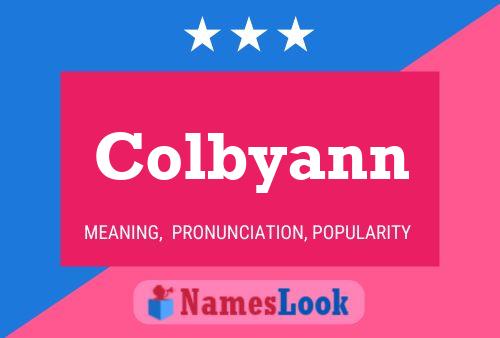 Pôster do nome Colbyann