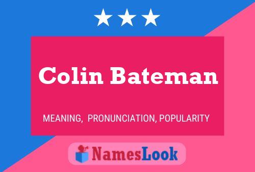 Pôster do nome Colin Bateman