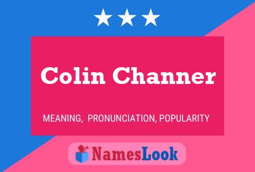 Pôster do nome Colin Channer