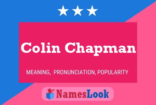 Pôster do nome Colin Chapman