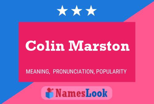 Pôster do nome Colin Marston