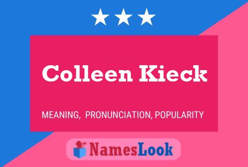 Pôster do nome Colleen Kieck