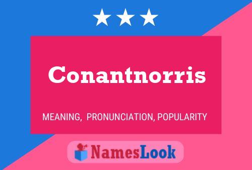 Pôster do nome Conantnorris