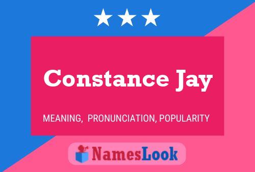 Pôster do nome Constance Jay