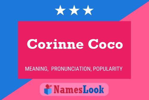 Pôster do nome Corinne Coco