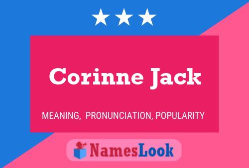 Pôster do nome Corinne Jack