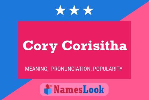 Pôster do nome Cory Corisitha