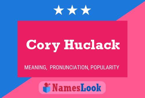 Pôster do nome Cory Huclack