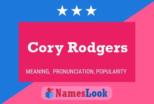 Pôster do nome Cory Rodgers