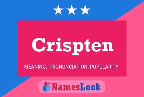 Pôster do nome Crispten