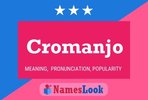 Pôster do nome Cromanjo