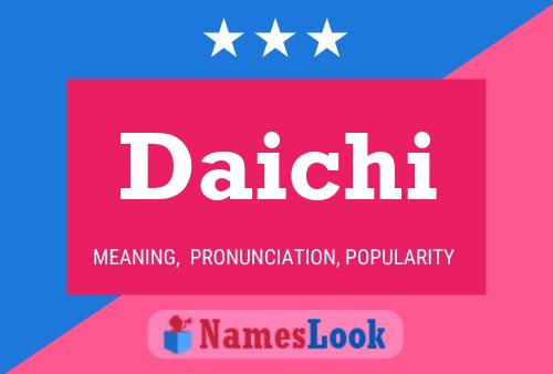 Pôster do nome Daichi