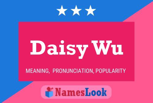 Pôster do nome Daisy Wu