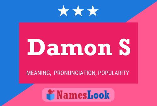 Pôster do nome Damon S