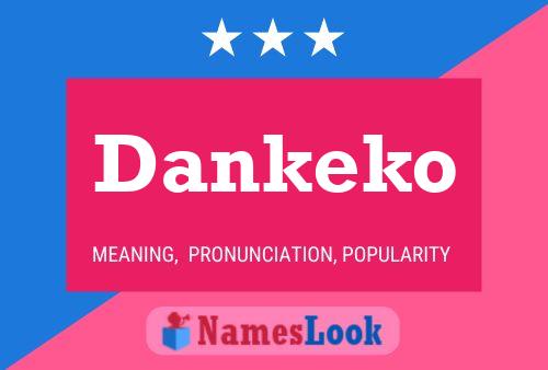 Pôster do nome Dankeko