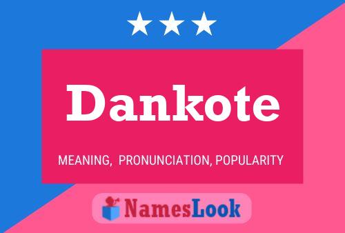 Pôster do nome Dankote