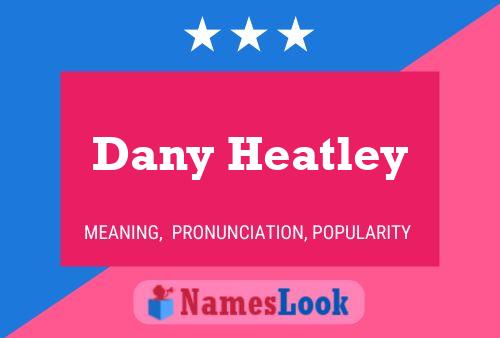 Pôster do nome Dany Heatley