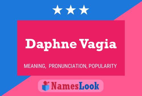 Pôster do nome Daphne Vagia