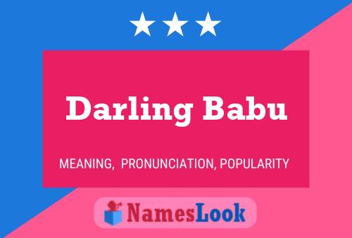 Pôster do nome Darling Babu