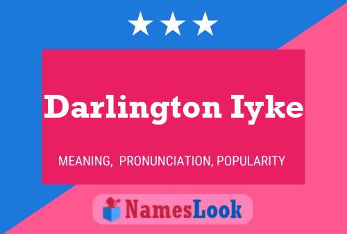 Pôster do nome Darlington Iyke