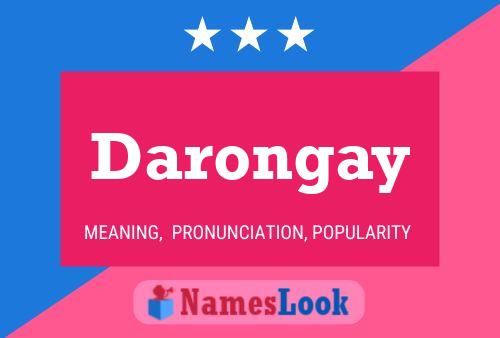 Pôster do nome Darongay