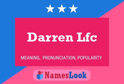 Pôster do nome Darren Lfc