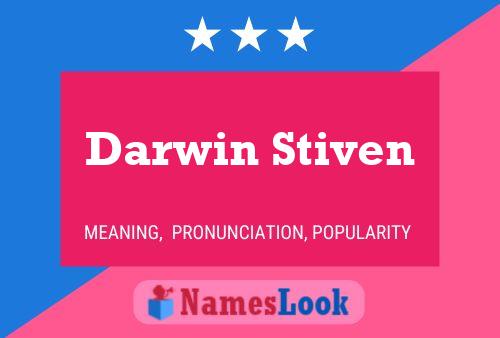 Pôster do nome Darwin Stiven