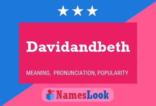 Pôster do nome Davidandbeth