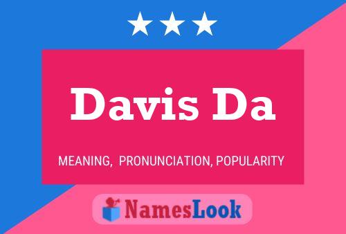 Pôster do nome Davis Da