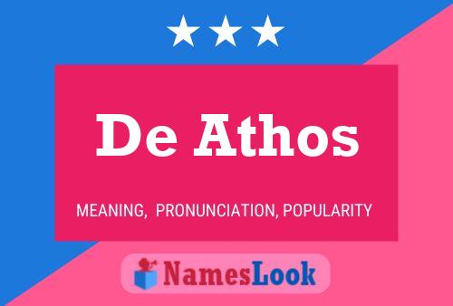 Pôster do nome De Athos