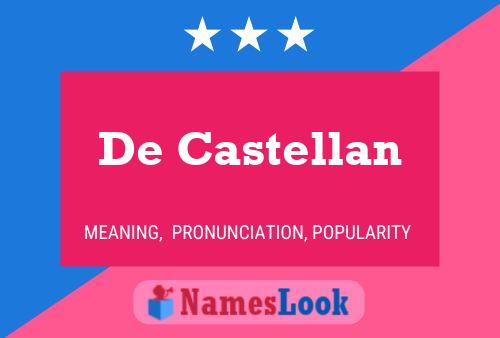 Pôster do nome De Castellan