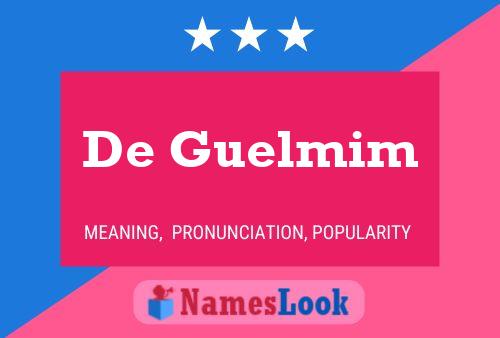 Pôster do nome De Guelmim