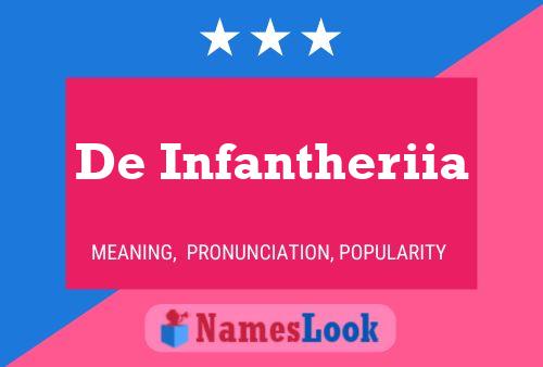 Pôster do nome De Infantheriia